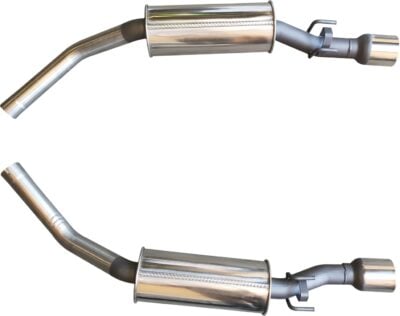 Holden VY - VZ Maloo L.H.S. 2 1/2in Rear Muffler