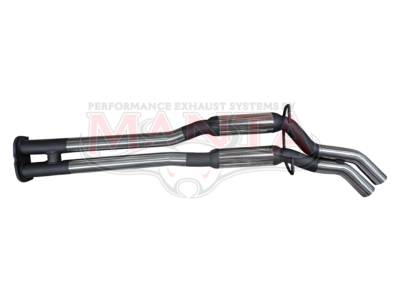 Holden VZ Monaro - Gto 2 1/2in Dual Centre Hotdog With Y Front to Suit Extractors