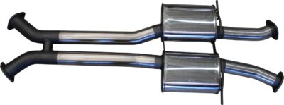 Holden Commodore VT - VZ Wagon-Ute 3in Dual Centre Muffler (SSMBM446MF)