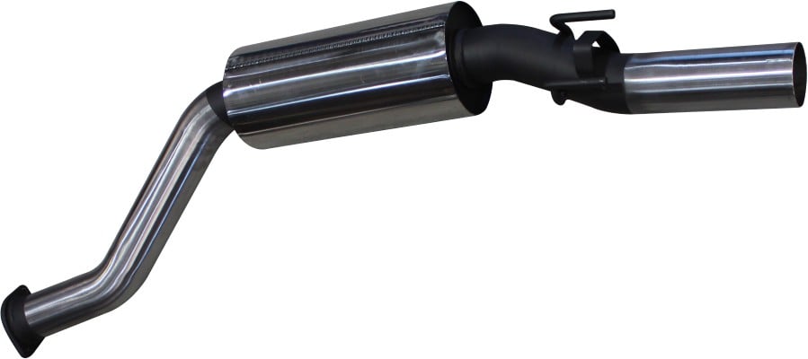 ssmbm453mf-01-mpiclean Holden VY - VZ Maloo R.H.S. 3in Rear Muffler NO Tip