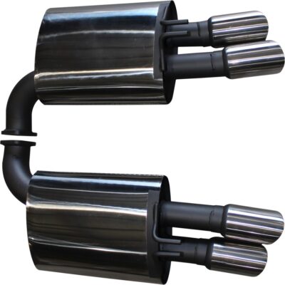 Holden Commodore VE Sedan/Wagon V8 6.0L SS & HSV-E1 Dual 3in Rear Mufflers With QUAD 3 1/4n Tips