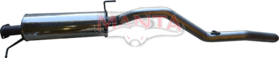Ford Ranger PJ, PK/Mazda BT50 3.0L T.D. 3in Rear Muffler