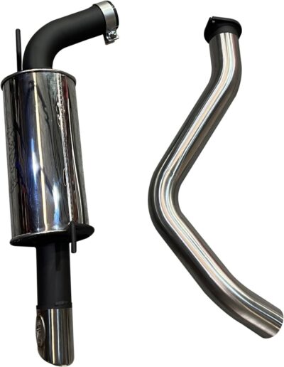 Toyota LandCruiser UZJ/VDJ200 3in Rear Muffler (Including Single 3 1/4 in SS Tip)