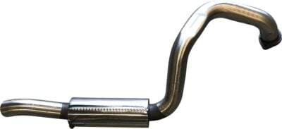 Prado KZJ120 & KDJ120 -150 3.0L & GDJ150 2.8L TD 3in Rear Muffler