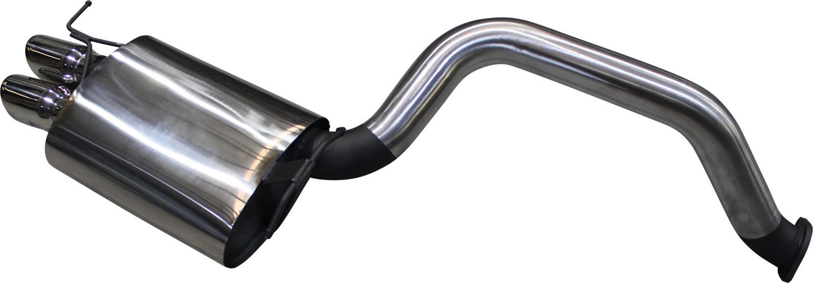 ssmbm603mf-01-mpiclean Ford Territory SZ 2.7L V6 Turbo Diesel 3in Rear Muffler With Twin Dump Tips