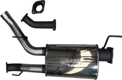 Toyota LandCruiser VDJ200 2016 Dual 3in Centre to Fit up to Standard DPF (SSMBM622MF-DPFBACK)