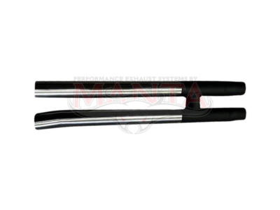 Ford Mustang V8 2 1/2In Dual H-Pipe Balance Tube, Centre Muffler Replacement Without Muffler