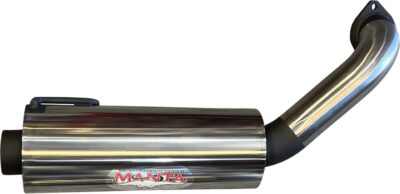 Silverado 1500 V8 6.2L 3in LH Rear Muffler With Stub To Suit Tray Or Canopy