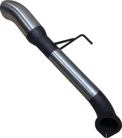Toyota Landcruiser 300 Series V6 3in Tail Pipe With Chrome 4in Dump Tip