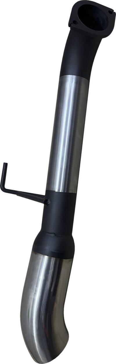 Toyota Landcruiser 300 Series V6 3in Tail Pipe With Chrome 4in Dump Tip