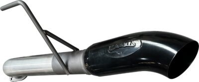 Toyota Landcruiser 300 Series V6 3in Tail Pipe With Black 4in Dump Tip
