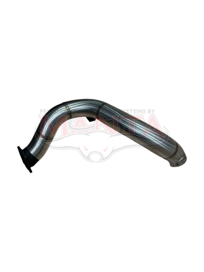 Toyota Landcruiser VDJ79 V8 4.5L TD Dual Cab Only, 4in Side Exit Tail Pipe (SSMBT752)