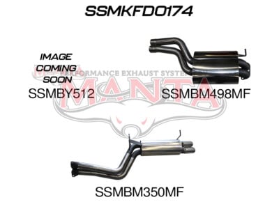 Ford Falcon FG XR6 Turbo 2.5in Dual Catback (SSMKFD0174)