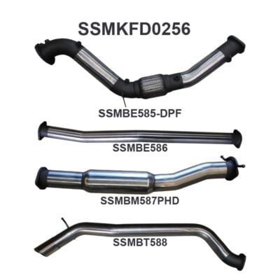 Ford PX2 & PX3 Ranger 3.2L Turbo Back Without Cat, Hotdog (SSMKFD0256)