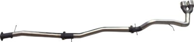 Ford Next Gen T6.2 Ranger 4cyl 2.0L Bi-Turbo 3in DPF Back Without Muffler, Twin Chrome Tip Side Exit (SSMKFD0280T)