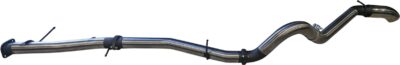 Ford Next Gen T6.2 Everest 4cyl 2.0L Bi-Turbo 3in DPF Back Without Centre Muffler With 4in Tip