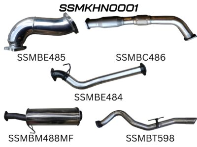 Holden Colorado RC 3.0L 08 - 10 LWB WITH CAT & WITH MUFFLER (SSMKHN0001)
