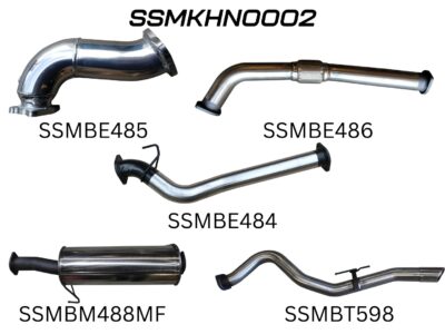 Holden Colorado RC 3.0L 08 - 10 LWB WITHOUT CAT & WITH MUFFLER (SSMKHN0002)