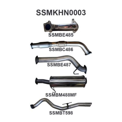 Holden Colorado RC 3.0L 08 - 10 SWB WITH CAT & WITH MUFFLER (SSMKHN0003)