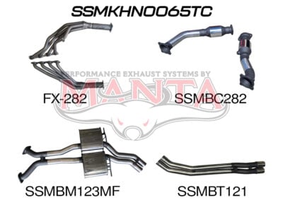 Holden Commodore VP VR VS Sedan 5L V8 IRS 2.5in With Extractors Tailpipe (SSMKHN0065TC)
