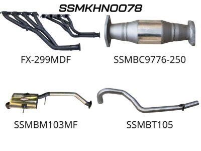 Holden Commodore VN VP VR VS Ute 5.0L Manual V8 2.5in With Extractors Tailpipe (SSMKHN0078)