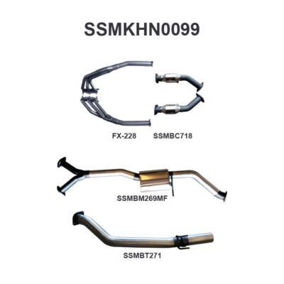 Holden Commodore VZ V6 Ute Wagon 3in With Extractors Muffler/Tailpipe (SSMKHN0099)