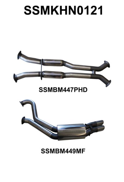 Holden Commodore VT - VZ V8 Sedan 3in Dual Catback Hotdog/Muffler (SSMKHN0121)