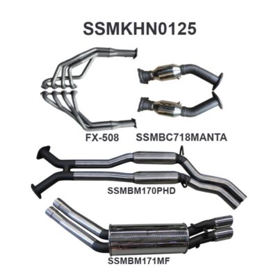 Holden Commodore VT - VZ V8 Sedan 2.5in Dual With Extractors Hotdog/Muffler (SSMKHN0125)