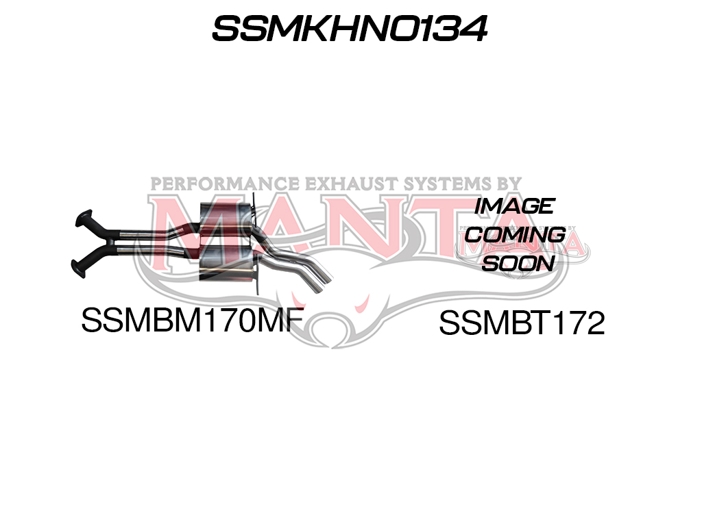 ssmkhn0134_01 VY HSV V8 Sedan 2.5in Dual Catback Muffler/Tailpipe (SSMKHN0134)