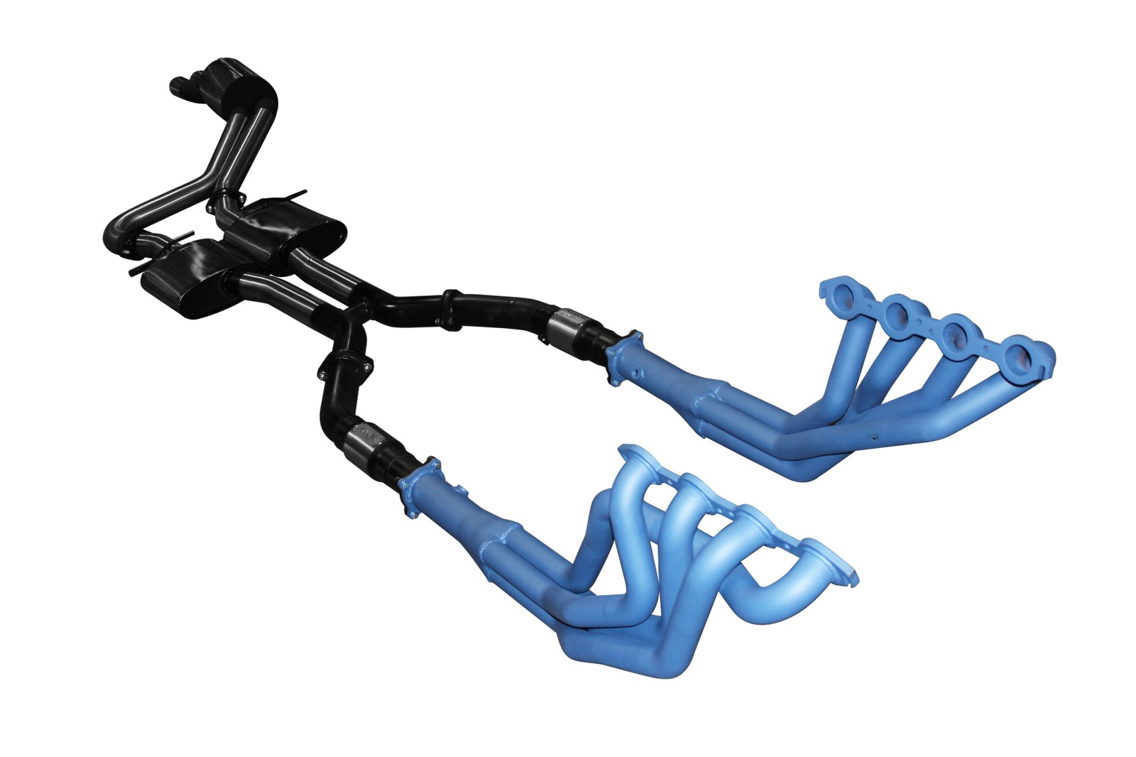 ssmkhn0135-01-mpiclean VY VZ V8 HSV Sedan 3in Dual With 1 7/8 in Extractors Muffler/Muffler