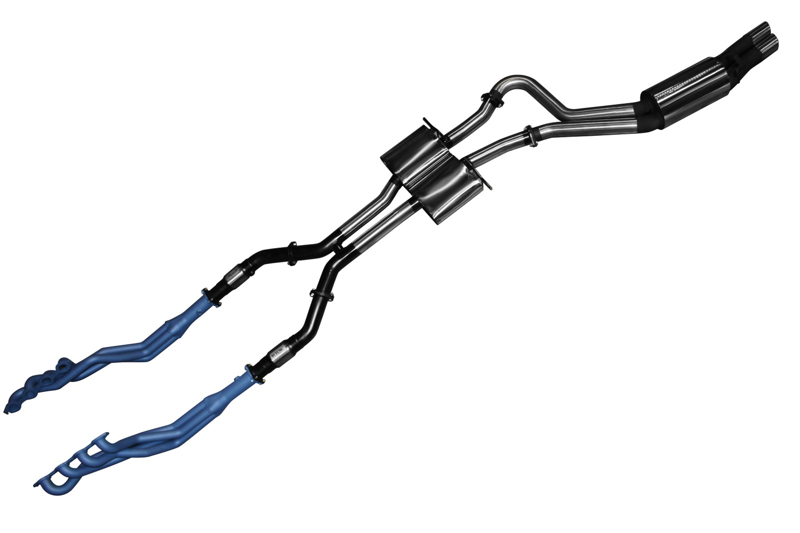 VY VZ V8 HSV Sedan 3in Dual With 1 7/8 in Extractors Muffler/Muffler