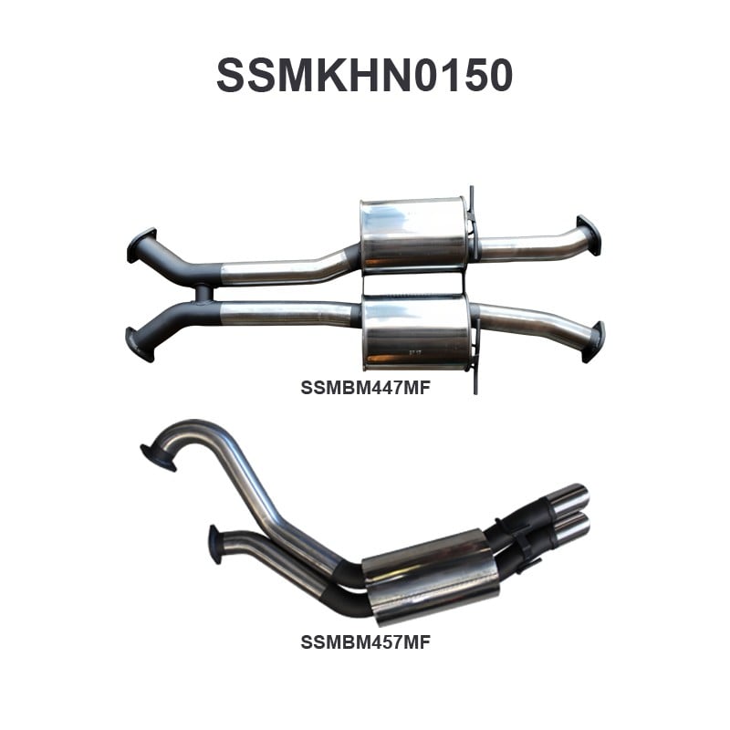 ssmkhn0150-01-mpiclean Holden VX VY Monaro 3in Dual Catback Muffler/Muffler (SSMKHN0150)