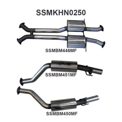 Holden Commodore VU VY VZ V8 Ute 3in Catback Muffler/Muffler (SSMKHN0250)