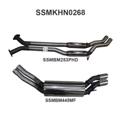 Holden Commodore VY VZ V8 AWD Wagon 2.5in Dual Catback PH/Muffler (SSMKHN0268)