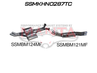 Holden VP VR VS Statesman IRS 2.5in Catback Muffler