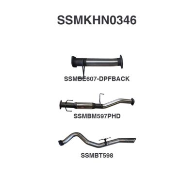 Holden Colorado UTE RG 2.8L DPF BACK (SSMKHN0346)