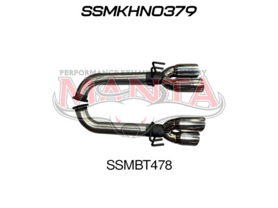 Holden Commodore VE Sedan, Wagon V8 6.0L HSV & SS 3in Dual Tail Pipes Axle Back Kit (SSMKHN0379)