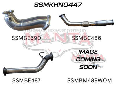 Holden Colorado RC 3.0L 10 - 12 SWB With Cat & Without Muffler