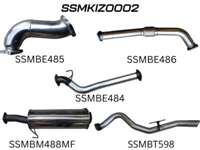 Isuzu DMAX 3.0L 08 - 10 LWB Without Cat (SSMKIZ0002)