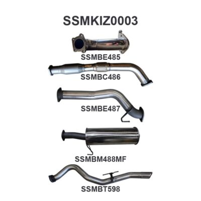 Isuzu DMAX 3.0L 08 - 10 SWB With Cat (SSMKIZ0003)