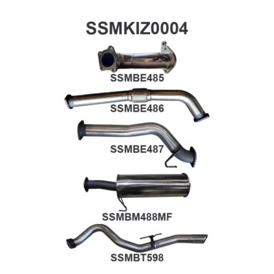Isuzu DMAX 3.0L 08 - 10 SWB Without Cat (SSMKIZ0004)