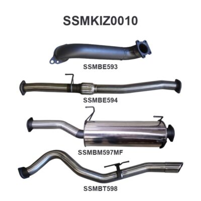 Isuzu D-Max June 2012 - Jan 2017 3.0L Without Cat (SSMKIZ0010)
