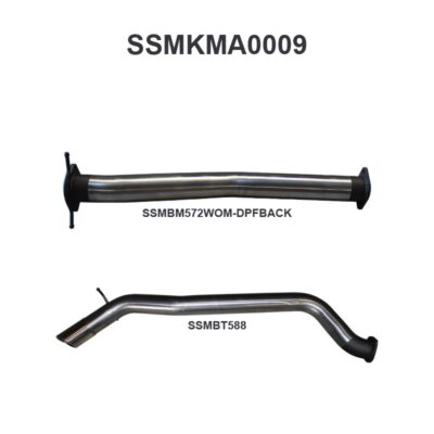 Mazda BT50 3.2L DPF Back (SSMKMA0009)