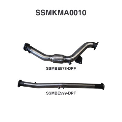 Mazda BT50 3.2L DPF Replacement Only Without Cat, 2016-Sept 2020 (SSMKMA0010)