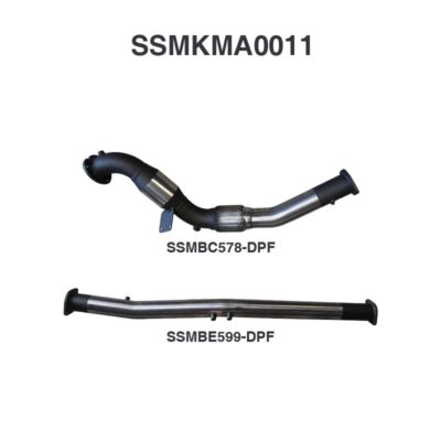 Mazda BT50 3.2L DPF Replacement Only With Cat, 2016-Sept 2020 (SSMKMA0011)