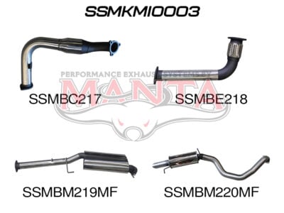Mitsubishi Pajero NT NS 3.2L 2006 - on With Cat (SSMKMI0003)