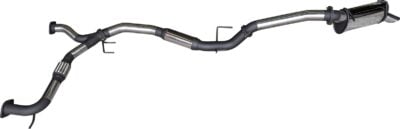 Nissan Patrol Y62 V8 5.6L Wagon 3in Catback With Hotdog/Muffler (SSMKNI0097)