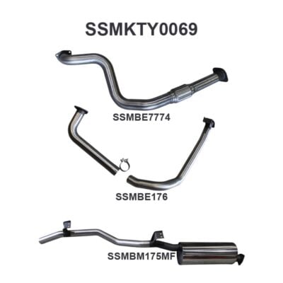 Toyota HZJ75, 78 Landcruiser 2.5in off Manifold (SSMKTY0069)