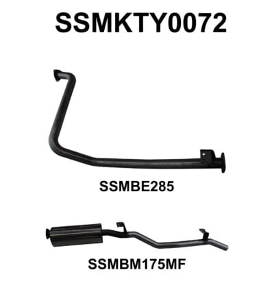 Toyota Landcruiser HZJ79 2.5in off Extractors (SSMKTY0072)