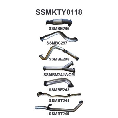 Toyota Landcruiser VDJ79 Single Cab Twin 3in WOM With Cat (SSMKTY0118)